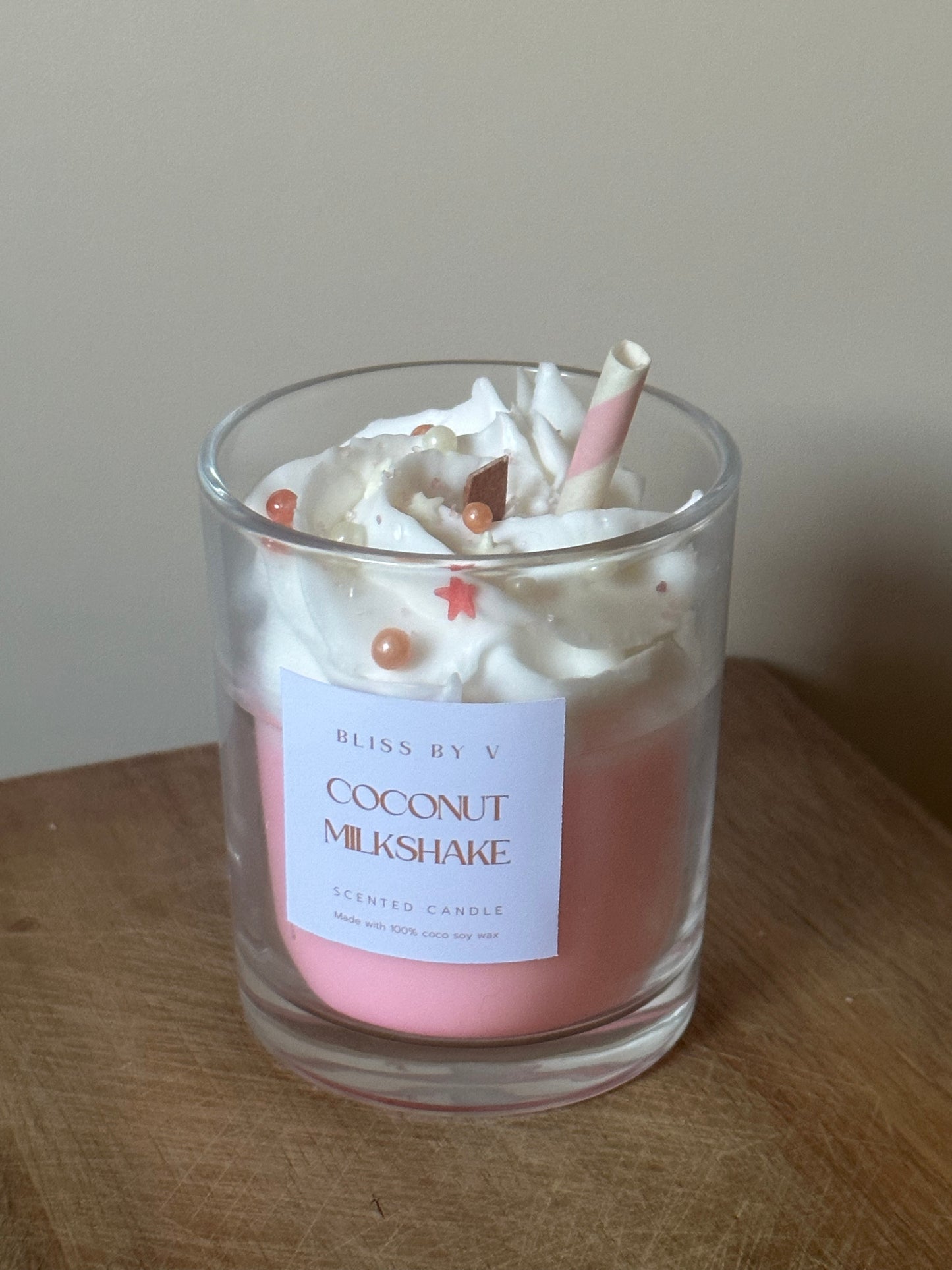 Coconut Milkshake Scented Candle